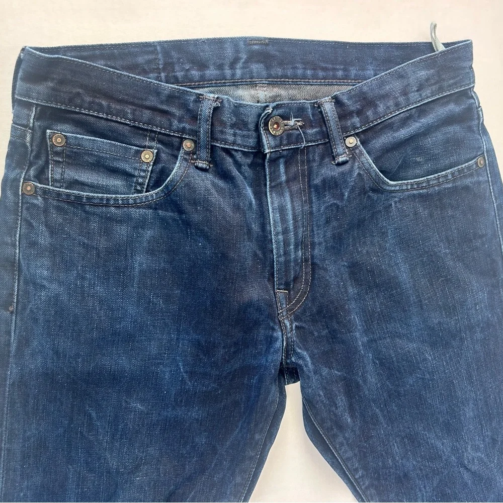 Levi's men’s jeans matchstick Dark Indigo Acid Washed Straight Leg